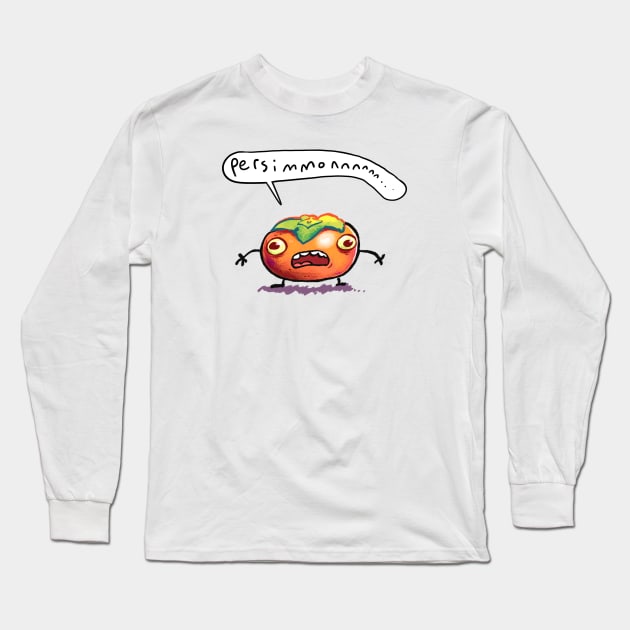 Persimmon Long Sleeve T-Shirt by neilkohney